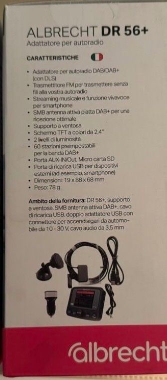 Radio: ALBRECHT DR 56+ DAB+ Autoradio Adapter – Nuovo e nell'imballaggio originale da Zuzwil SG venduto da Stepwolf 1