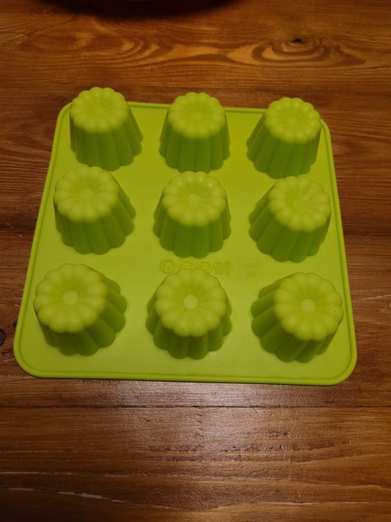 Redfly 2x Silikon-Muffin-Backform – Mini-Muffinform, BPA-frei, Für Ofen & Gefrierfach