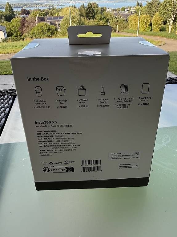 Lampade & Macchine fotografiche: Invisible Dive case Insta 360 X5 neu OVP – Usato da kreuzlingen venduto da hel_v9zj 2