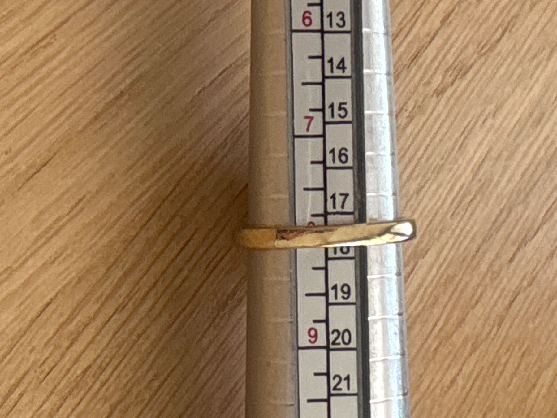 Bagues: Luxus Elegante Gr.18/8 Ring Farbe: Gold/hellblau – Neuf (Voir description) à Biel-Bienne par Roserosse13 7