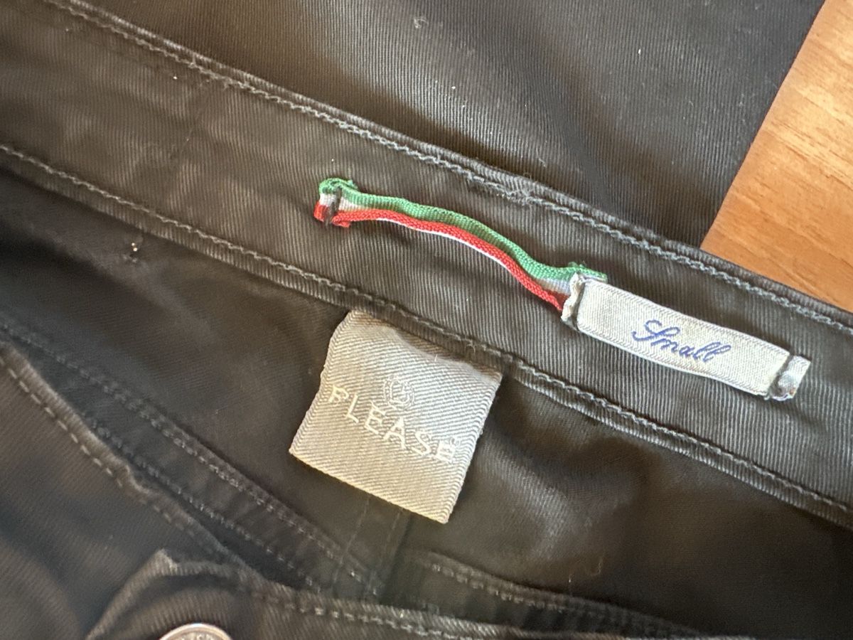 Please Jeans Jeans: Please Jeans, Schwarz, Gr. S einf. Bundweite ca. 33 cm – Usato da St. Gallen venduto da mai_gd7k 2