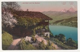 Antike Ansichtskarte Rütli und die Mythen 1914
