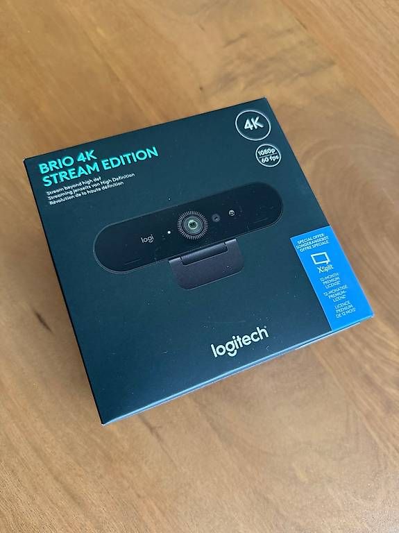 Logitech Webcam: Webcam Logitech Brio 4K Stream Edition – Nuovo e nell'imballaggio originale da La Tour-de-Peilz venduto da juju-juju