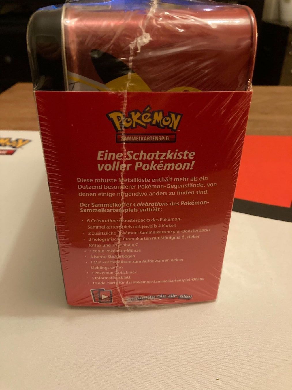 Pokémon Carte collezionabili: Pokemon Celebrations Sammelkoffer DE – Usato da Küssnacht am Rigi venduto da Ebikoner 3