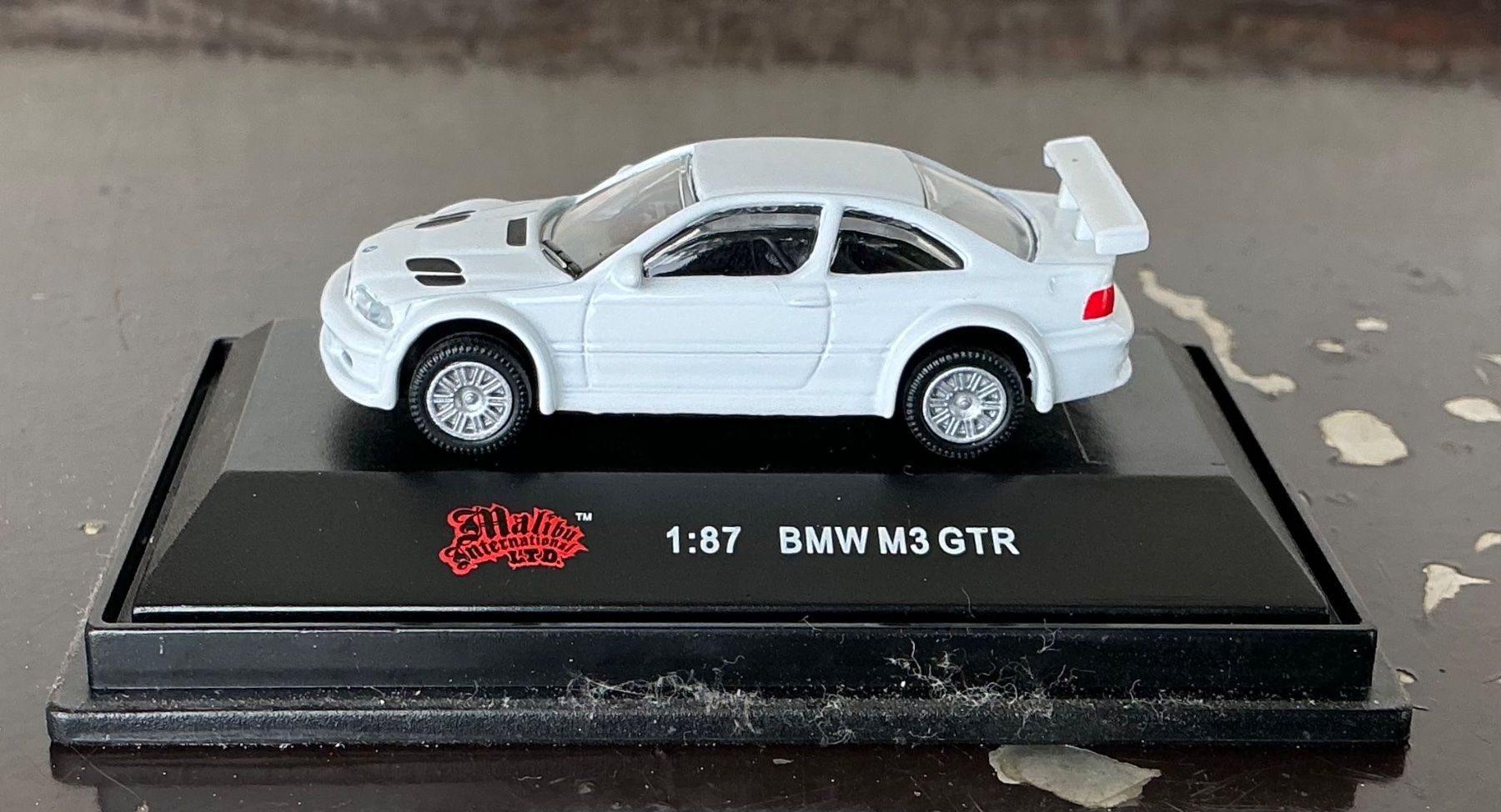 BMW Modellini d'auto: BMW M3 GTR 1:87 – Nuovo e nell'imballaggio originale da Schwadernau venduto da Spitz64