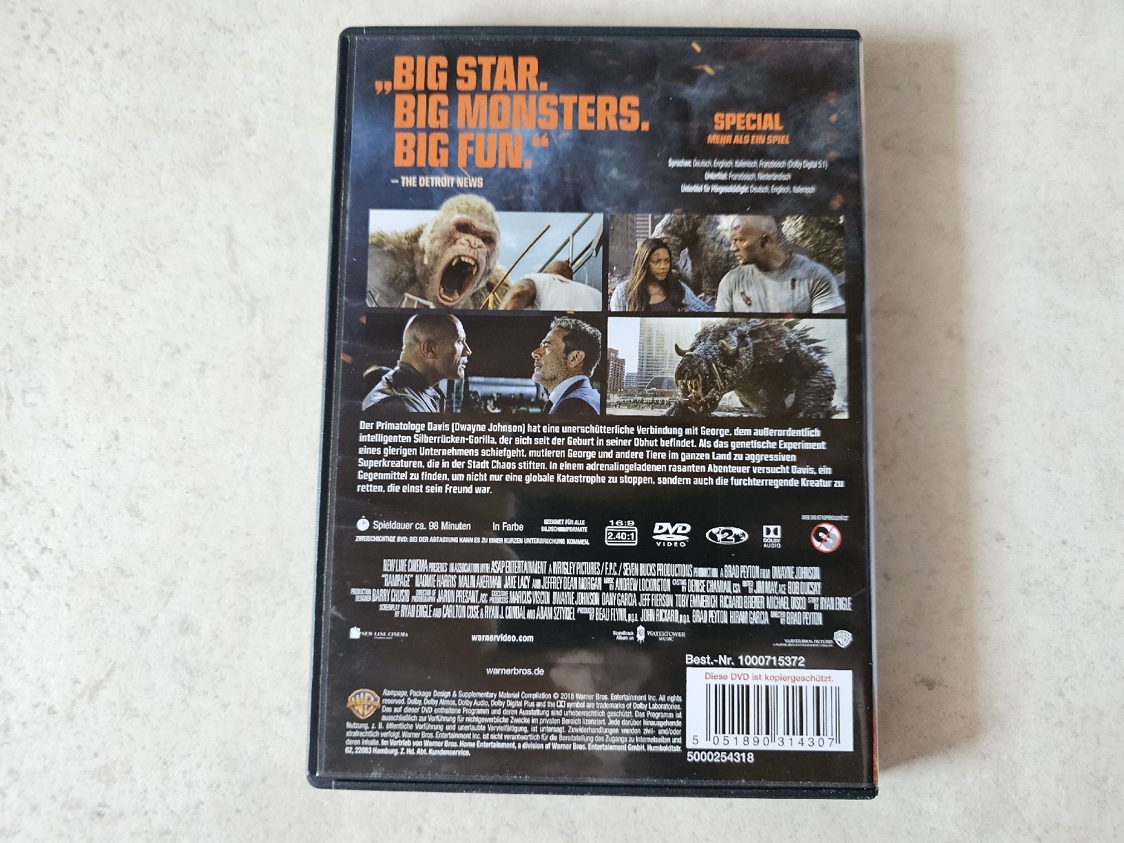 Tutti i DVDs: Rampage  -  Big Meets Bigger – Usato da Schneisingen venduto da backstore24 1