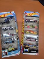 Hot Wheels 5er-Packs Tooned & X-Raycers neu