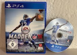Madden NFL 16 PS4 Spiel Top Zustand für den Sommer!