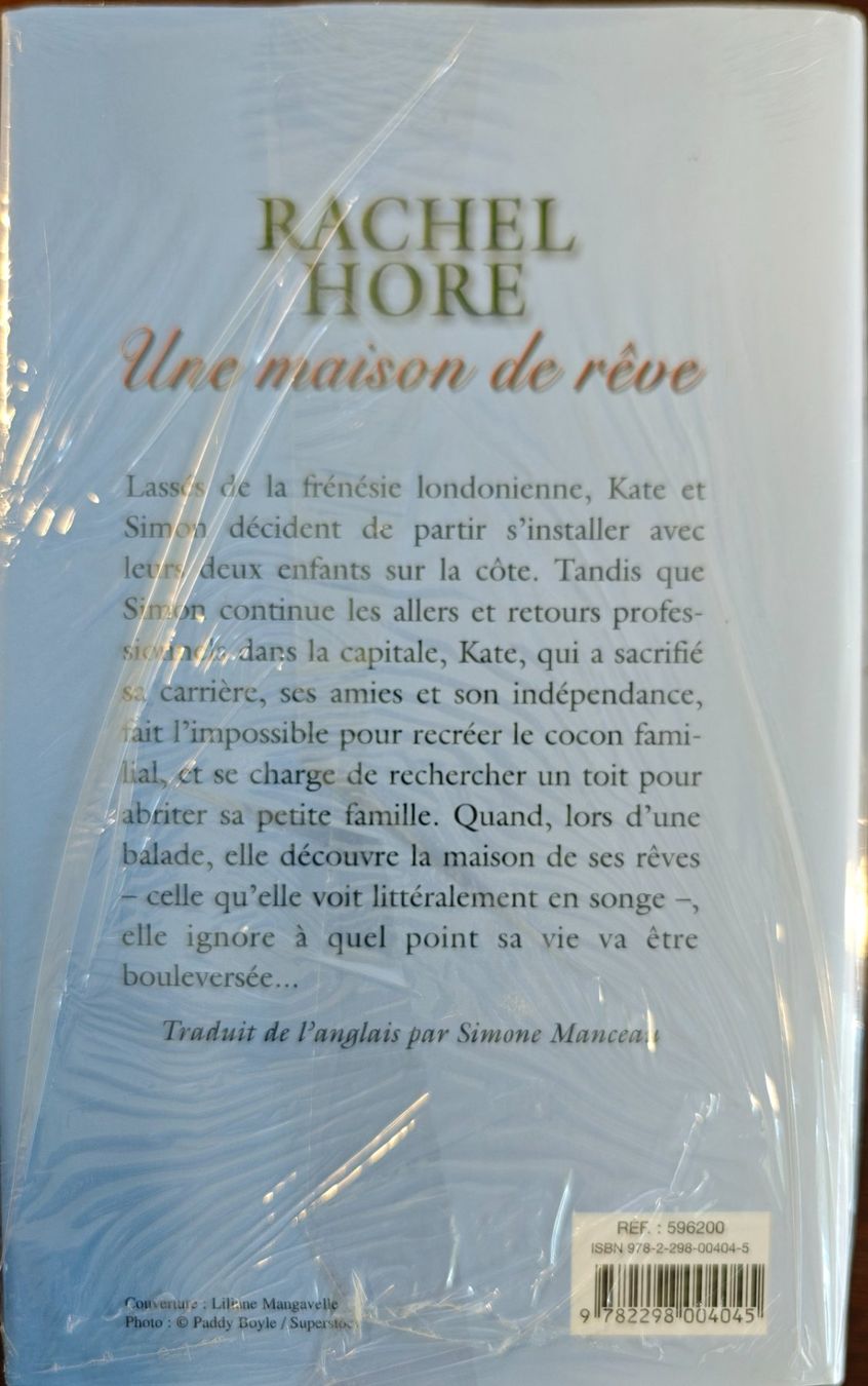 Libri: Rachel Hore - Une maison de rêve – Nuovo e nell'imballaggio originale da Sierre venduto da michelr4040 1