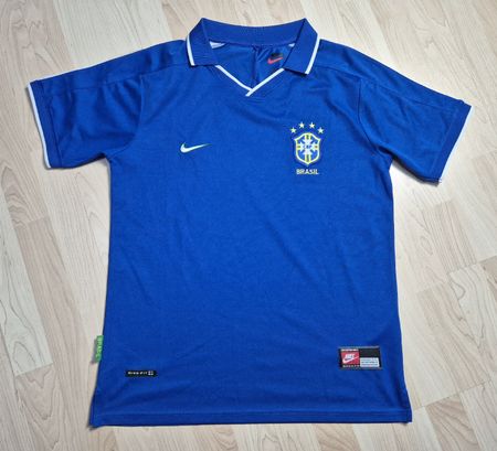 Vintage Nike 1997 Brasilien Trikot Grösse M
