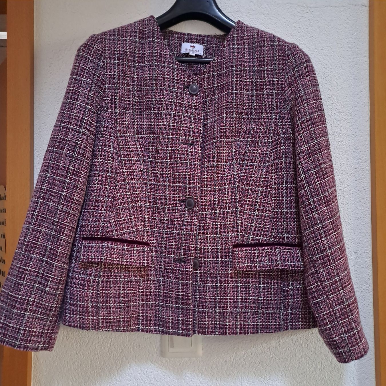 Jacken: Karierter Kingsfield Blazer, Grösse 40/42 – Gebraucht aus Frauenfeld von Andadaa