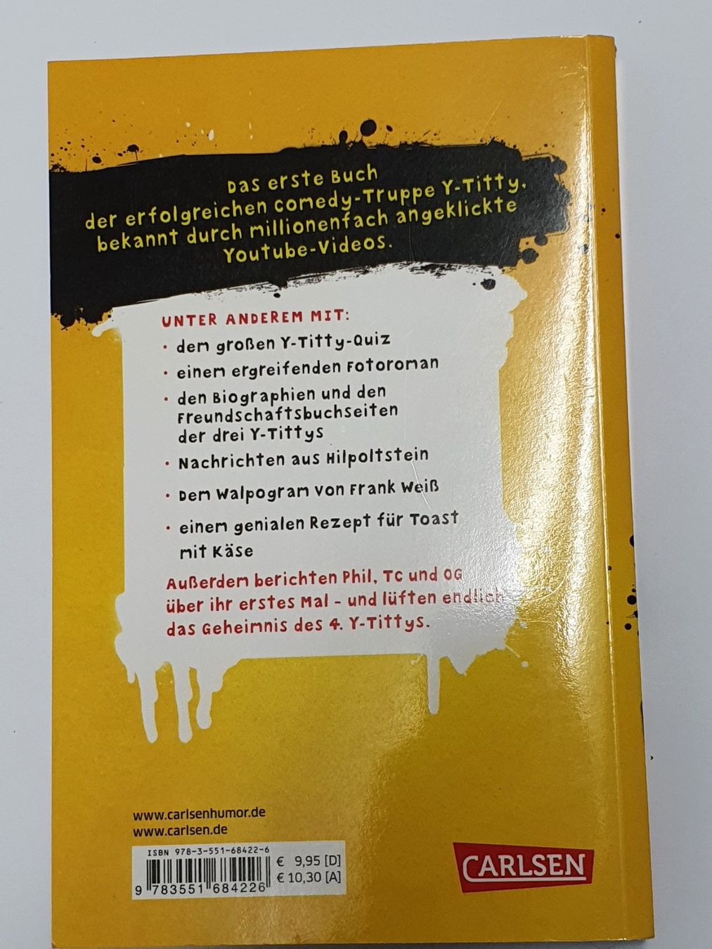 Libri: NICHT-Buch von Y-Titty / #WT18 – Usato da Oberdorf BL venduto da BaldenEagle 2