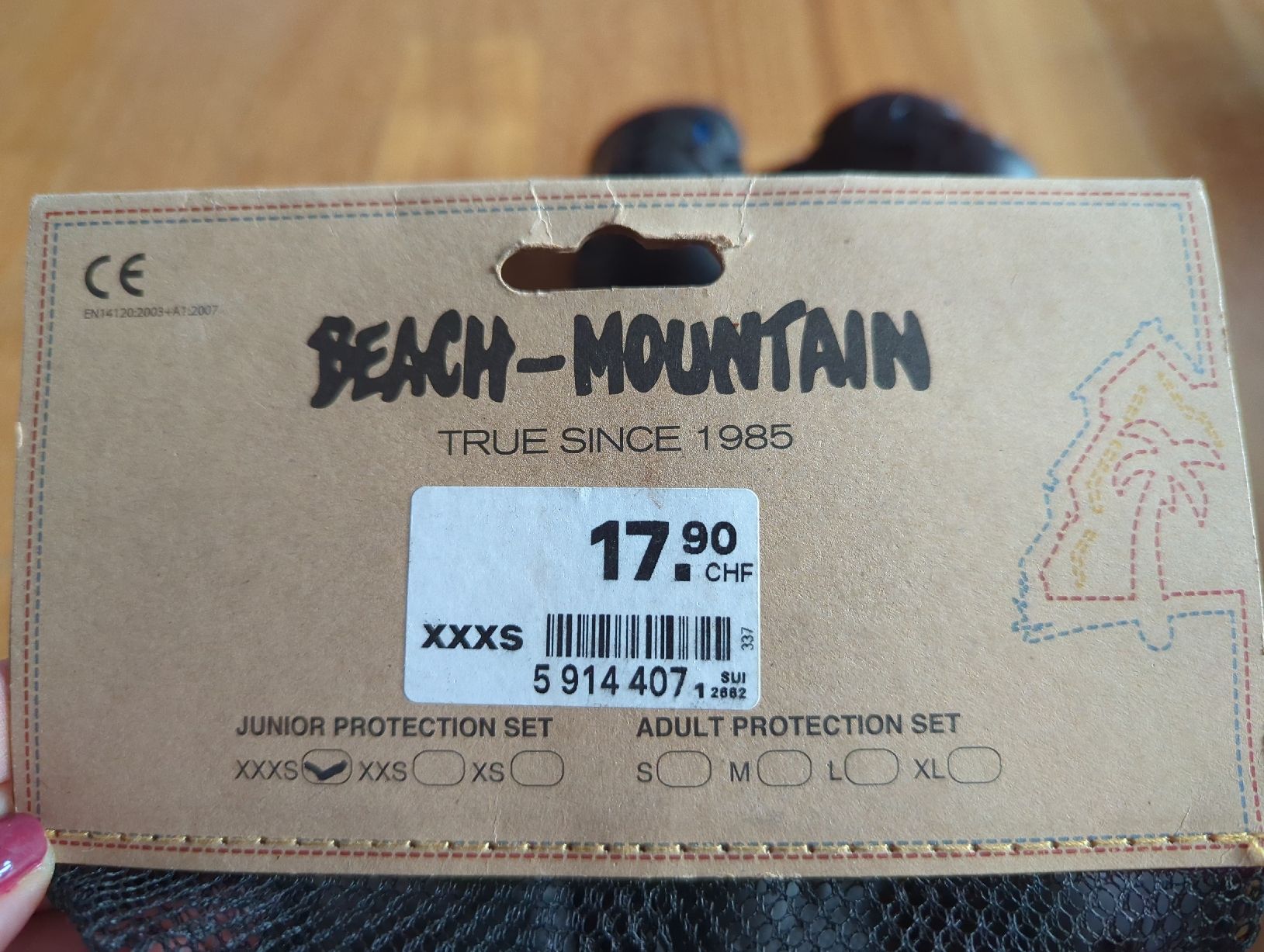 Protezioni & Imbottiture: Protector Set für Kinder Gr. XXXS – Usato da Eglisau venduto da raf_hn2x 4
