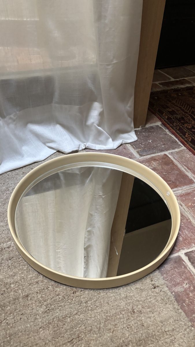 Specchi: Runder Retro Spiegel beige – Usato da Bern venduto da kue_db29 4