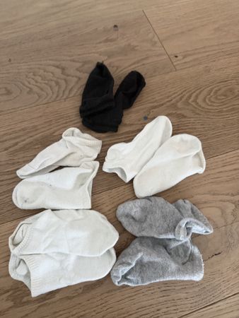 Socken-Set: 5 Paar kurze Turnschuhsoxken Gr.19-21, H&M