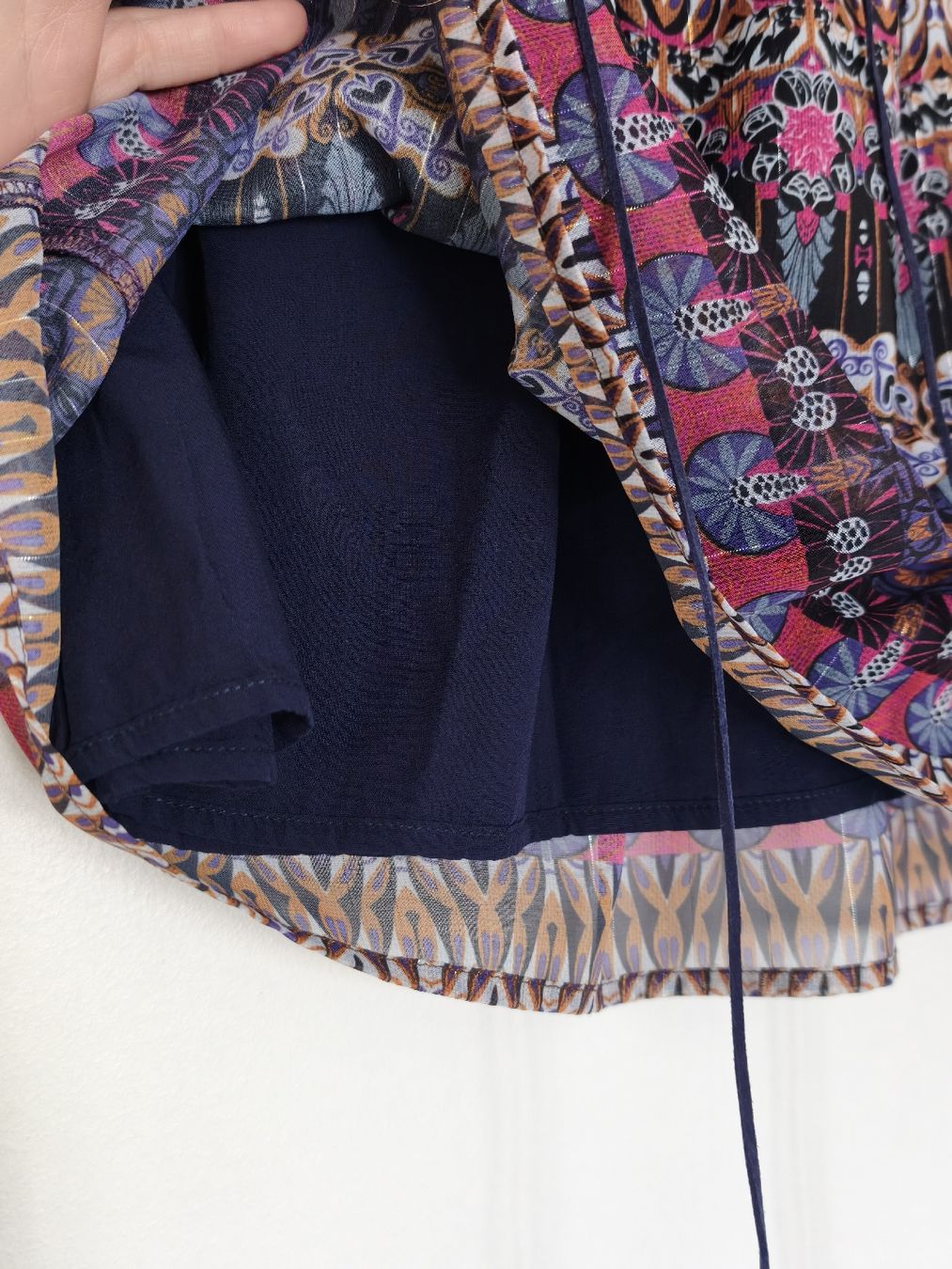 Morgan Gonne: Morgan multicoloured skirt with invisible zipper – Usato da Zürich venduto da nir_n9jc 3