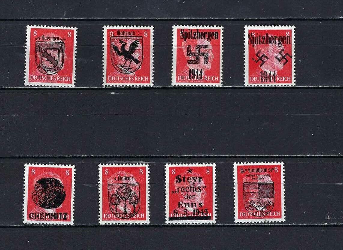 Tutti i francobolli: Hitler mit Aufdruck ** – Nuovo e nell'imballaggio originale da Altstätten SG venduto da Nandodax