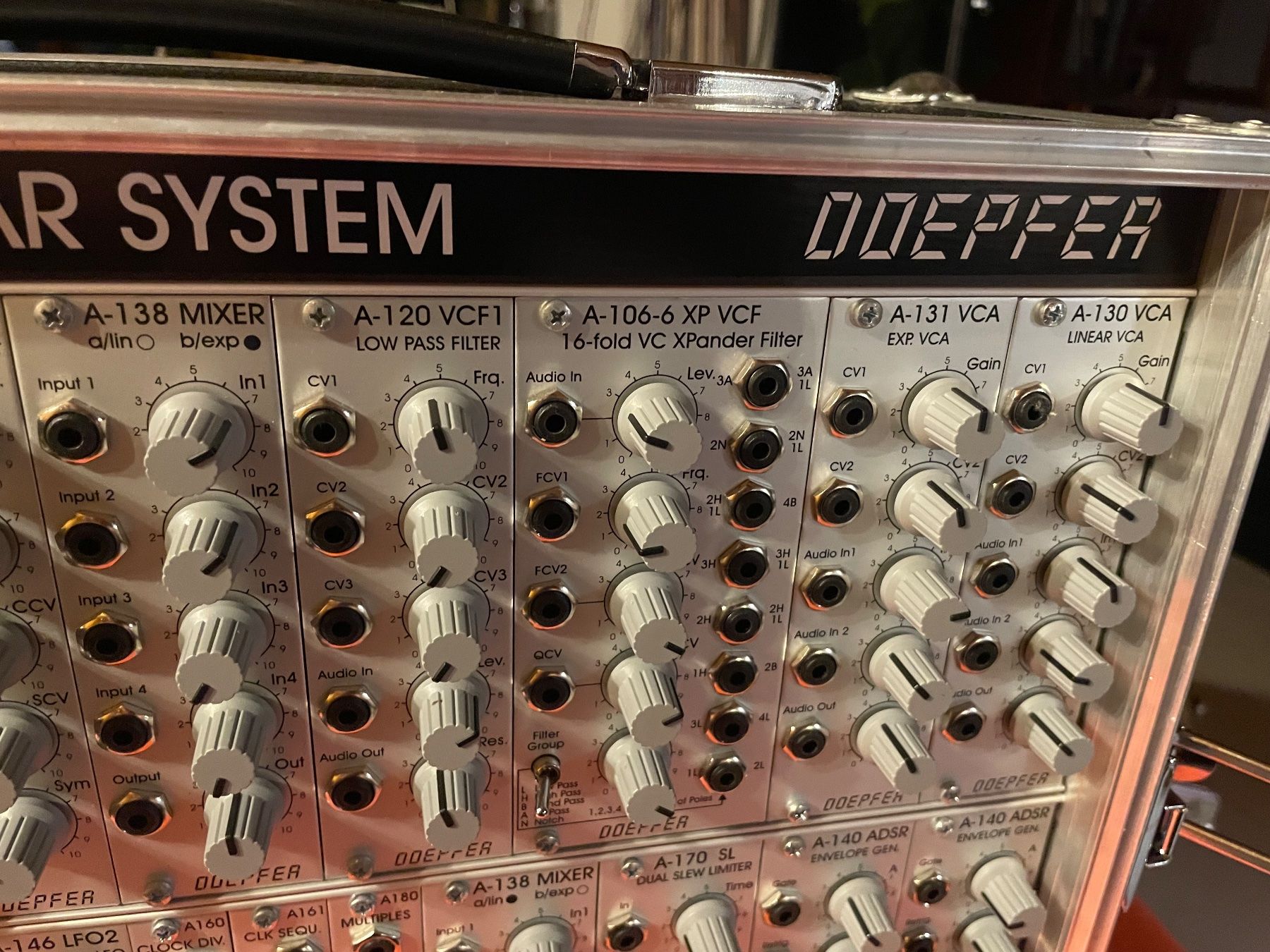 Doepfer Strumenti musicali: Doepfer A-100 Analog Modular Synthesizer system – Usato da Embrach venduto da xenovolcano 2