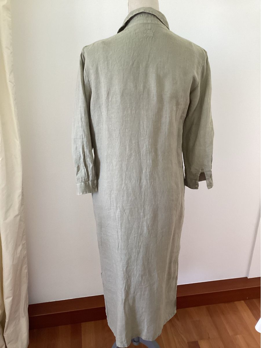 Vestiti: 120% Lino, Damenleinenkleid, Gr. 40 it. – Usato da Salenstein venduto da Esprit57 2