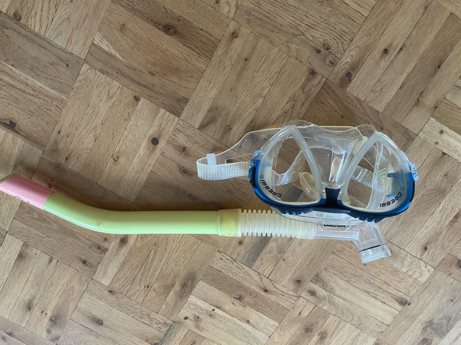 Pinne, Maschere & Boccagli: Professionelle Tauchermaske und Flossen – Usato da Zürich venduto da Luciateresa 2