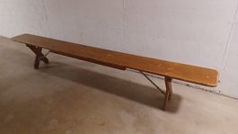 Holzbank 300 cm lang