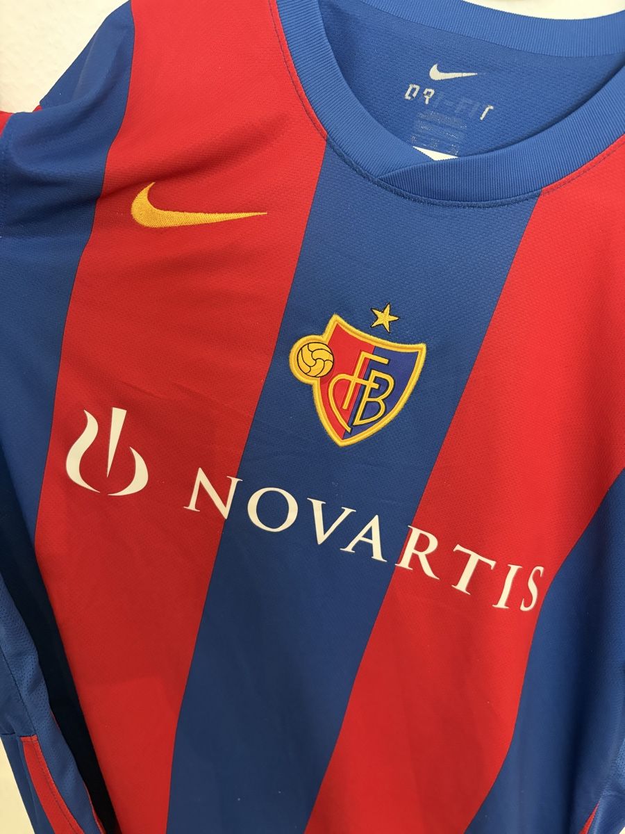 Nike Canottiere & Pantaloni: FC Basel 2011/12 Heimtrikot (XL) – Usato da Basel venduto da Ringolero 4