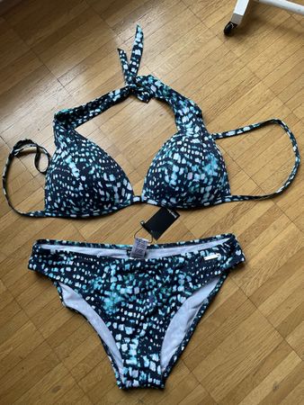 Triangel-Bikini mit Push-up Bruno Banani Gr 40C
