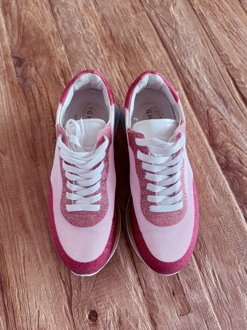 Scarpe da donna: Sneaker GHOUD Rosa Glitzer – Usato da Weesen venduto da nice-to-have-23 3