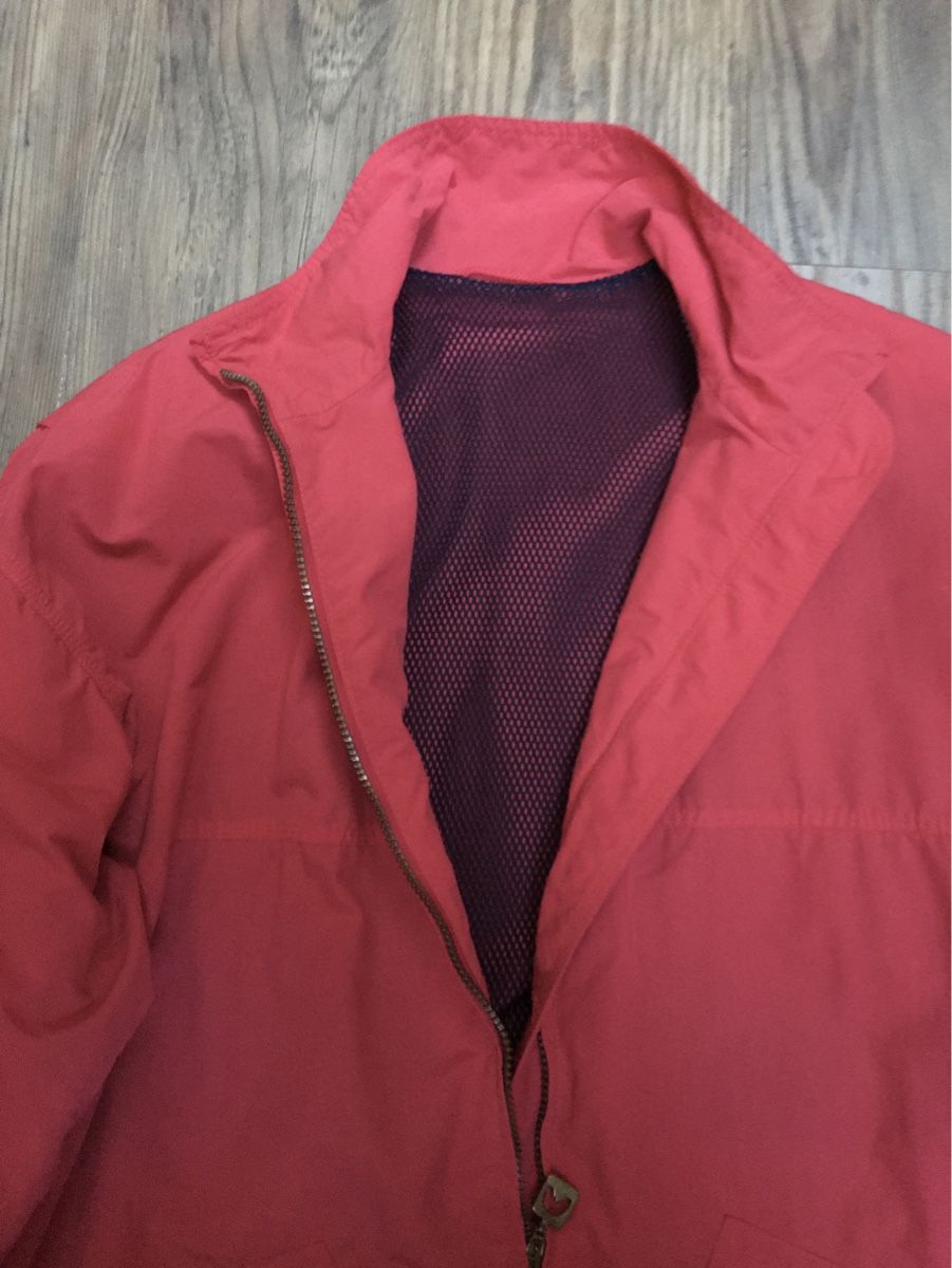 Jacken: Herbstjacke rot, Gr. 42  Übergangsjacke – Gebraucht aus Lauenen b. Gstaad von Li-A8gut 3