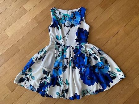 Just Taylor Sommerkleid, Grösse 10, Blumenmuster, Top