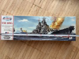 New Atlantis USS Iowa Battleship Plastic Model Kit