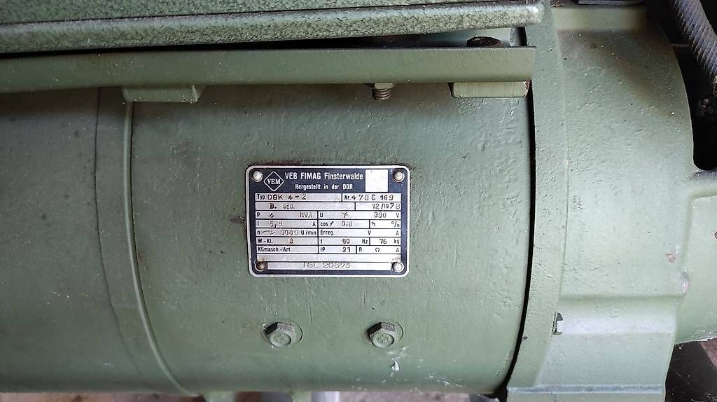 Generatori di corrente: Stromerzeuger 4kVA Barkas Motor im Bestzustand – Usato da Jona venduto da armo01 3