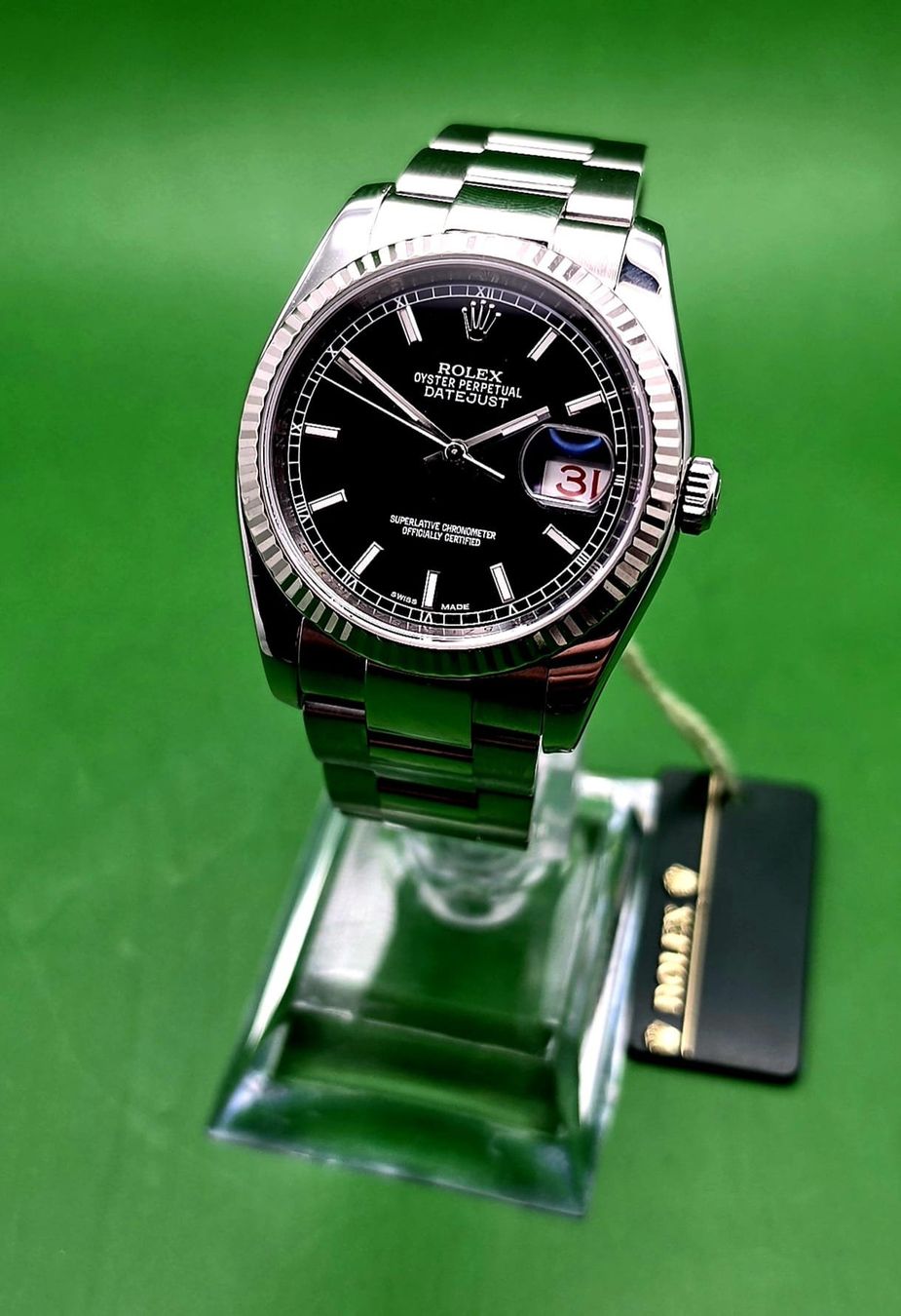 Rolex Orologi: TOP! ROLEX OYSTER PERPETUAL DATEJUST ROULETTE-DATE AUTOMATIC – Usato da St. Gallen venduto da Premium-Vintage 5