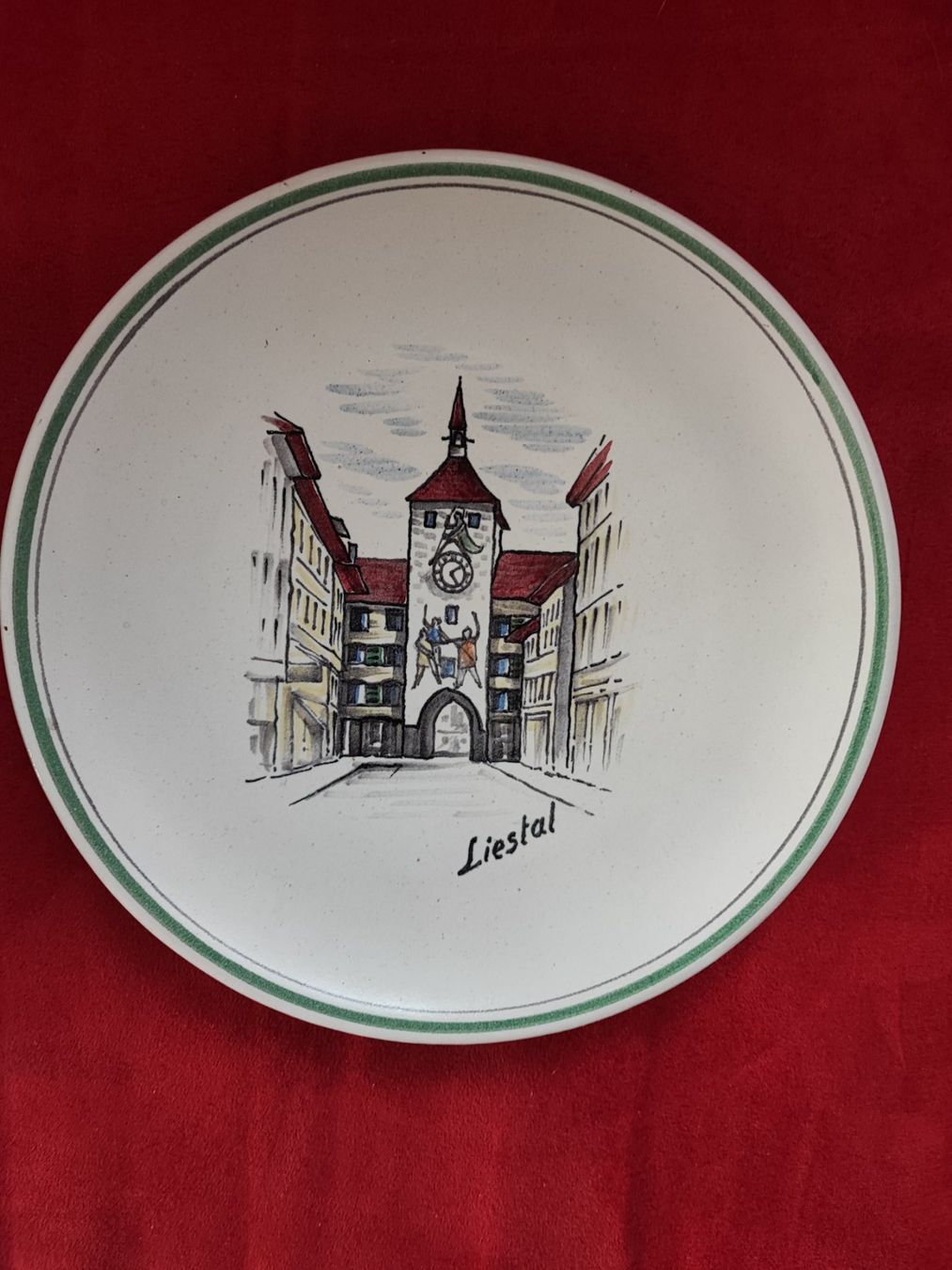 Tutte le decorazioni: Wandteller Liestal Hans Alb, antik – Usato da Langenthal venduto da shadow308