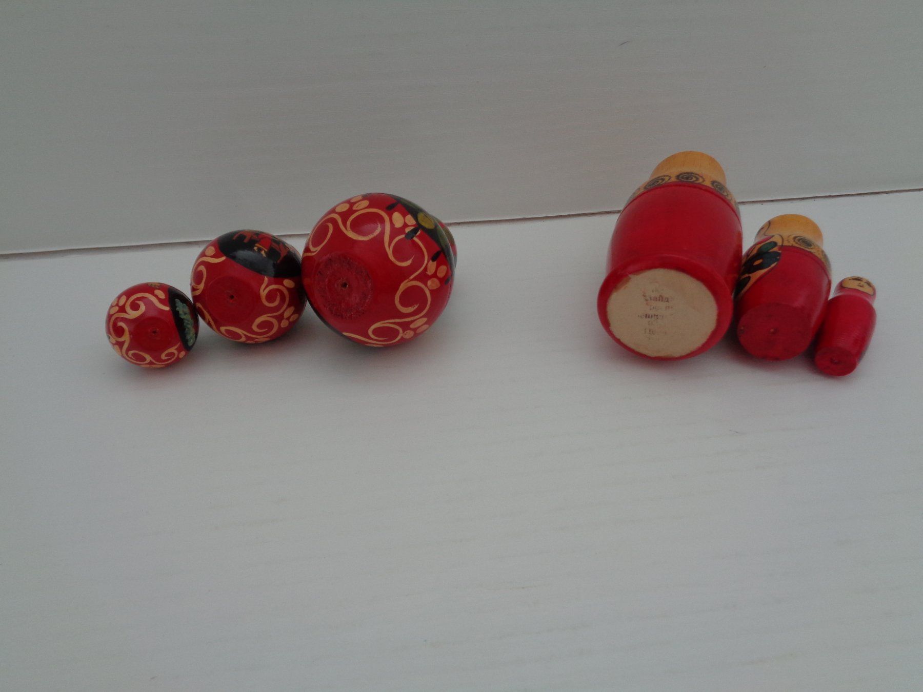 Figuren: Matroschka-Babuschka 2x 3-teilig – Gebraucht aus Chur von omonia 2