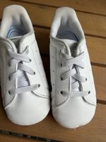 Adidas Stan Smith White Baby Shoes Size 4K - Perfect for Sum