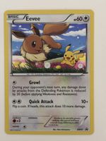 Carte Pokémon EEVEE/PIKACHU holo très rare 