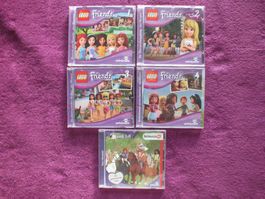 5 – Lego Friends / Schleich Horseclub - Hörspiel - CD´s