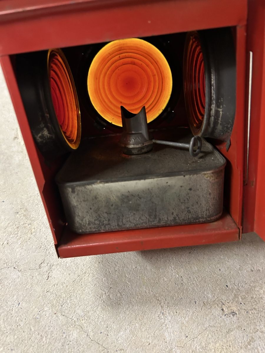 SBB/CFF/FFS Lampade: Antike Bahnlampen SBB – Usato da Wigoltingen venduto da EK888 3
