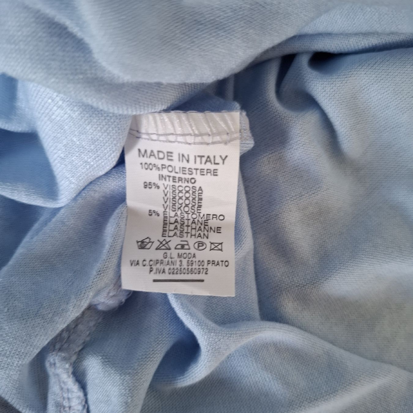 Robes: Kleid hellblau-braun Elefantenmuster, Grösse 36 – Neuf (Voir description) à Emmen par Tigerlady 7