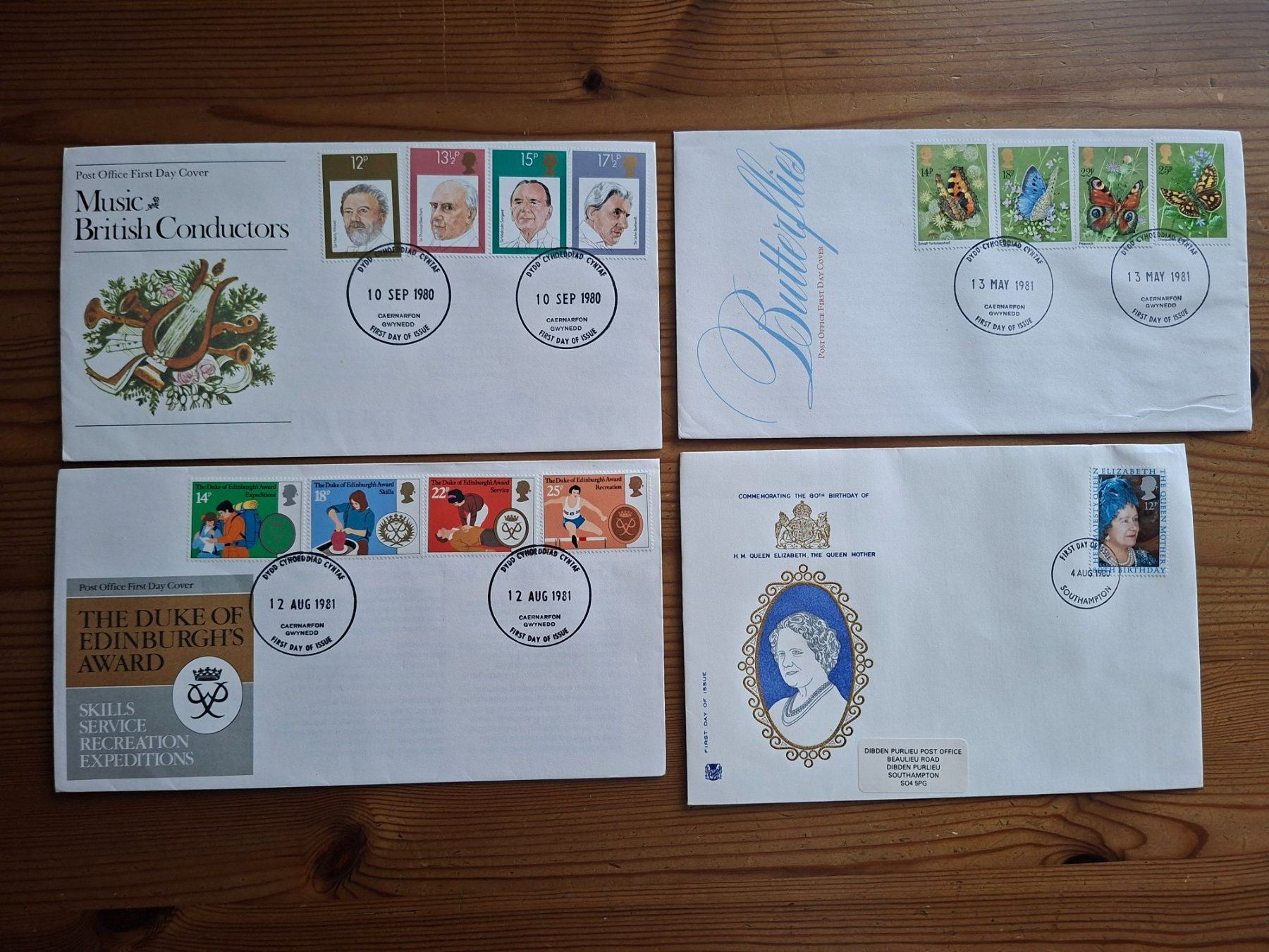 Tutti i francobolli: Ersttagbriefe England diverse 1967 - 1981 – Usato da Hinterkappelen venduto da 1399