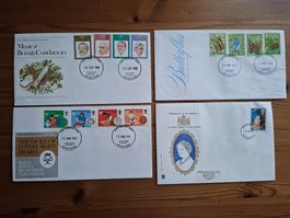 Ersttagbriefe England diverse 1967 - 1981