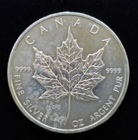 Kanada Maple Leaf 5$ 1 Silber Unze stgl. 999/1000 2009