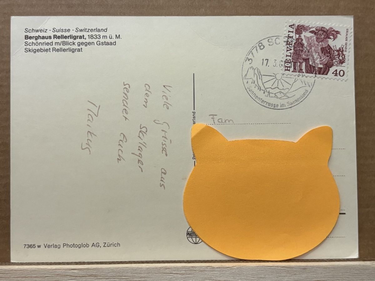 Cartoline postali: AK von Berghaus Rellerigrad – Usato da Rümlang venduto da Kartenpost1 1