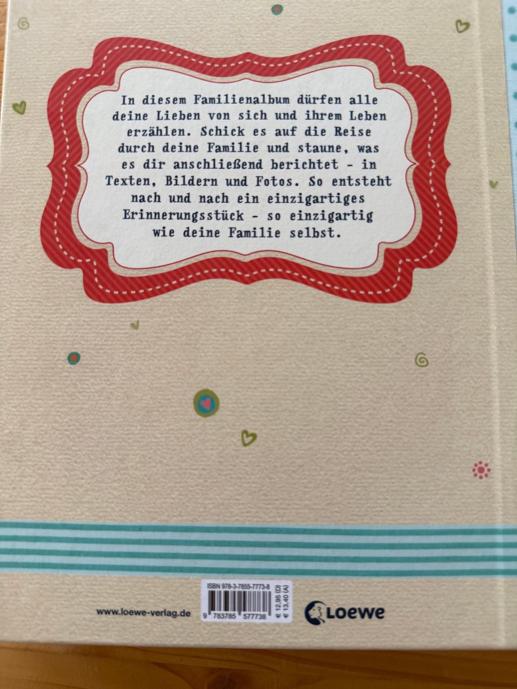 Libri: Neu Unser Familienalbum – Nuovo e nell'imballaggio originale da Kirchdorf AG venduto da coco123 1