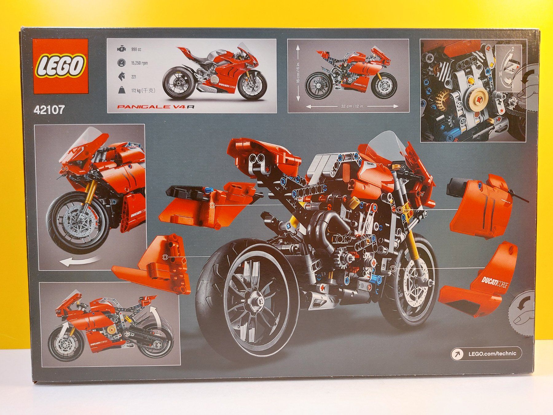 Lego Kit di costruzioni: LEGO Technic 42107 Ducati Panigale V4 R NEU – Nuovo e nell'imballaggio originale da St.Gallen venduto da TinasBauundSpiel 1