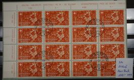 CH - Pro Patria - B14.2.01 - 16er Block mit Bogenrand links