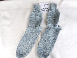 Handgestrickte Wollsocken  Gr.40/41  (485)