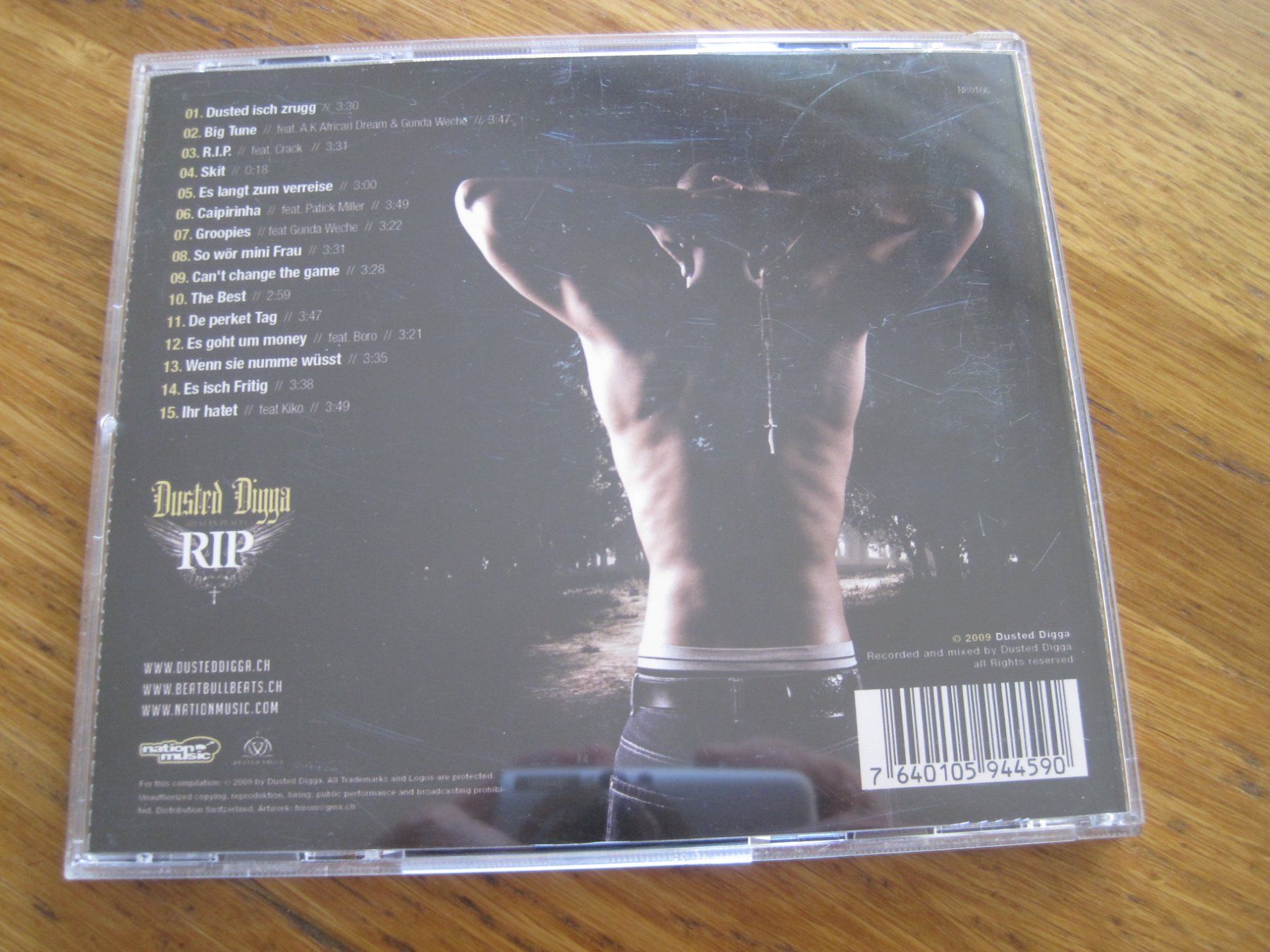 CD: Dusted Digga RIP   CD – Usato da Gossau SG venduto da Noryflory 1
