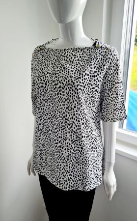 Shirt NEU schwarz/ weiß Gr.M